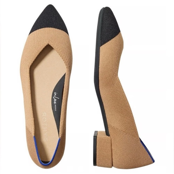 NEW Rothy’s The High Point In Love Insole Wren Captoe Heels Shoes Womens Heels 9 - Picture 1 of 9